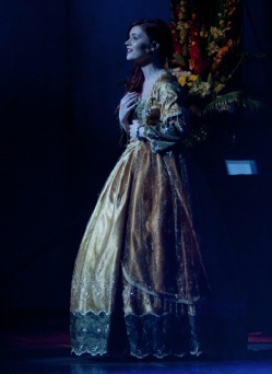 Chloe Dobbs as Belle in Beauty and the Beast, Wollongong High School of the Performing Arts